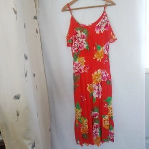 🌹Floral print Maxi dress